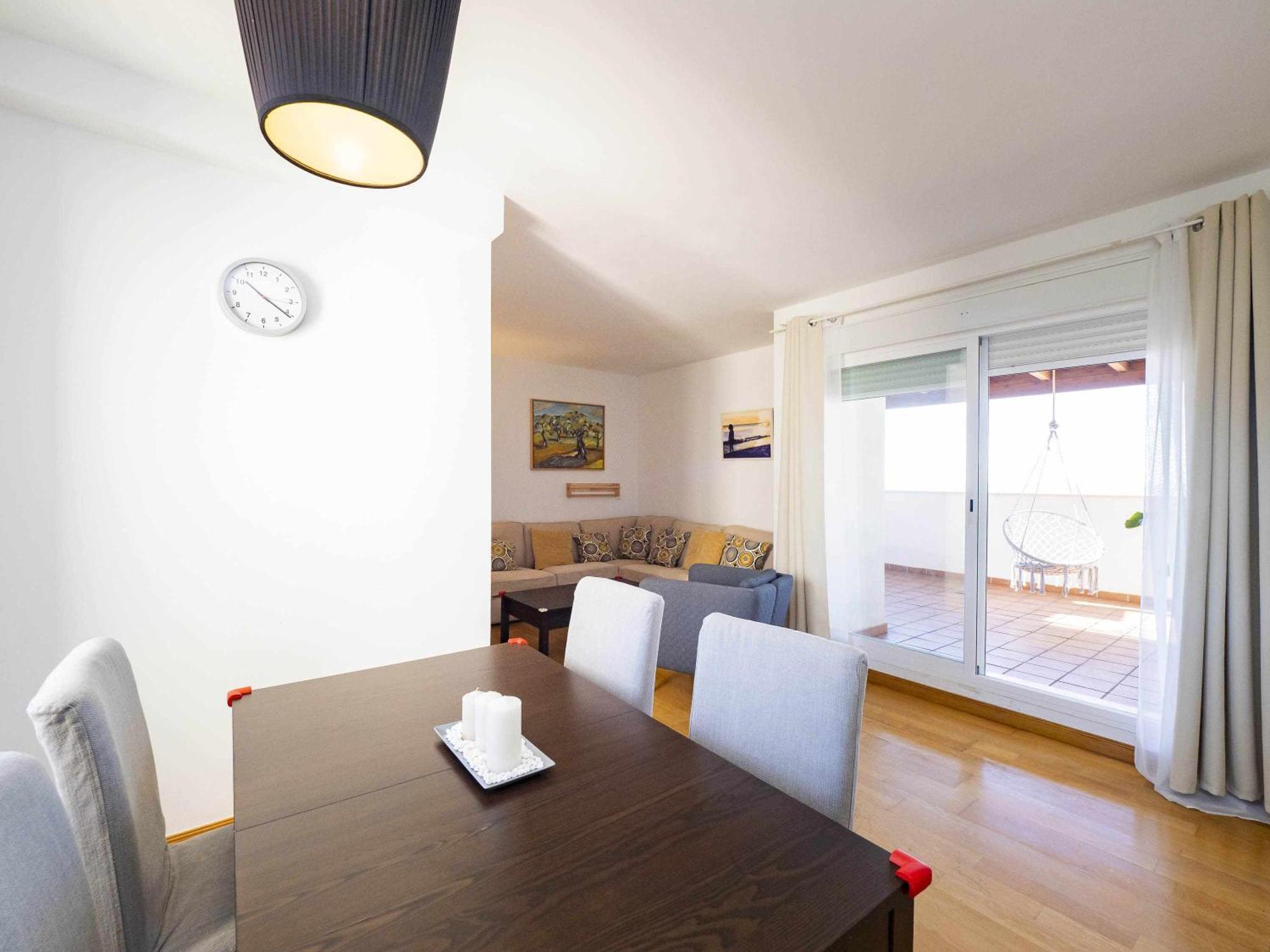Ferienwohnung Atico Con Vistas Al Mar Piscina Y Parking Málaga Exterior foto