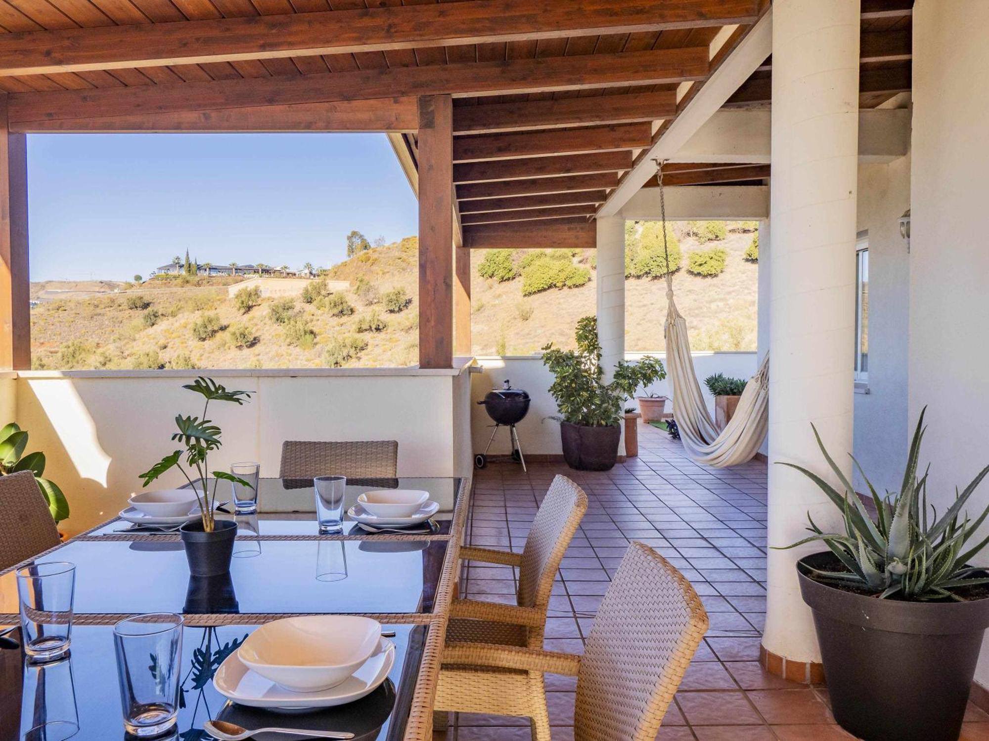 Ferienwohnung Atico Con Vistas Al Mar Piscina Y Parking Málaga Exterior foto