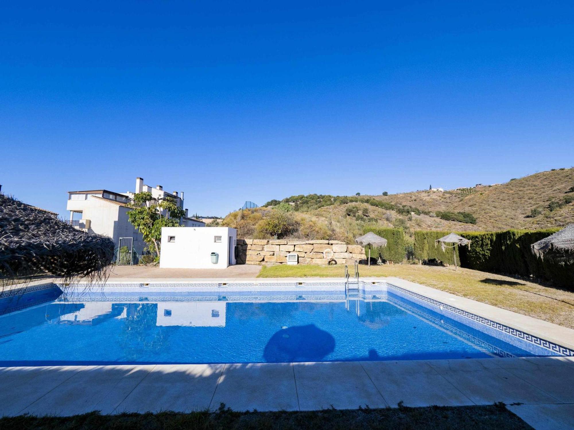 Ferienwohnung Atico Con Vistas Al Mar Piscina Y Parking Málaga Exterior foto